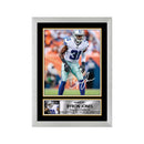 Byron Jones Limited Edition Football Signed Print - American Footballer
