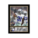 Byron Jones 2 Limited Edition Football Signed Print - American Footballer