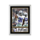 Byron Jones 2 Limited Edition Football Signed Print - American Footballer