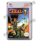 Cabal Retro Nintendo NES Game Inspired Fridge Magnet 89