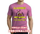 Stag Crest Colour Custom Stag T-Shirt - Any Name - Party Tee