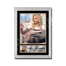 CAROL VORDERMAN 2 Limited Edition Tv Show Signed Print