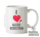 I Love CARRIE UNDERWOOD Celebrity Mug