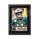 CARSON WENTZ 2 Limited Edition Football Signed Print - American Footballer