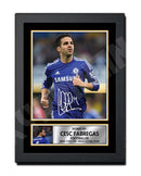 CESC FABREGAS 2 Limited Edition Football Player Signed Print - Football
