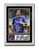CESC FABREGAS 2 Limited Edition Football Player Signed Print - Football