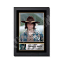 CHANDLER RIGGS 2 Limited Edition Walking Dead Signed Print