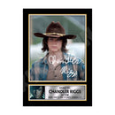 CHANDLER RIGGS 2 Limited Edition Walking Dead Signed Print