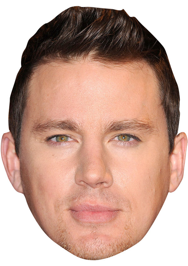 Channing Tatum Face Mask – Fancy Dress Cardboard Costume Mask