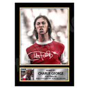 CHARLIE GEORGE Limited Edition Football Player Signed Print - Football