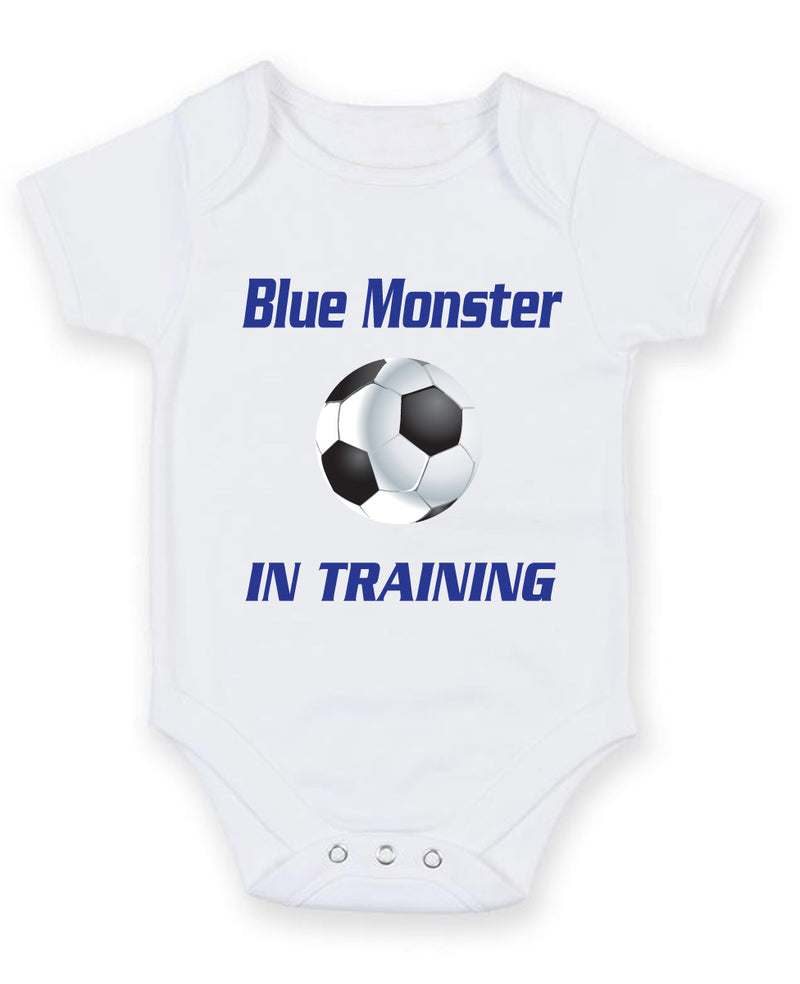 CHELSEA in Training Football Fan Baby Grow Bodysuit