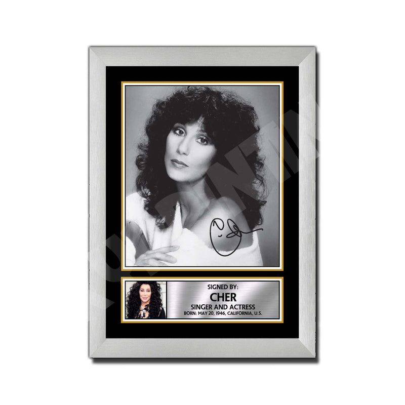 CHER (1) Limited Edition Music Signed Print