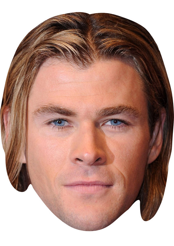 CHRIS HEMSWORTH JB Actor Movie Tv Celebrity Party Face Mask