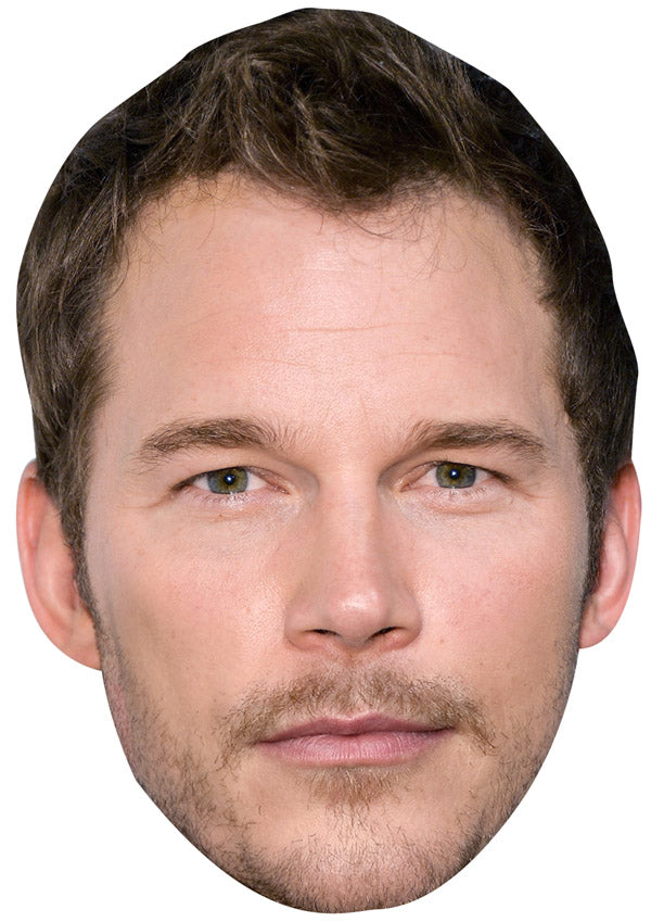 CHRIS PRATT JB Actor Movie Tv Celebrity Party Face Mask