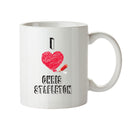 I Love CHRIS STAPLETON Celebrity Mug