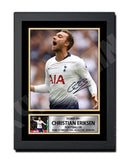 CHRISTIAN ERIKSEN Limited Edition Football Player Signed Print - Football