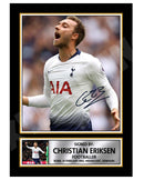CHRISTIAN ERIKSEN Limited Edition Football Player Signed Print - Football