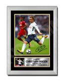 CHRISTIAN ERIKSEN 2 Limited Edition Football Player Signed Print - Football