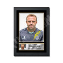 CHRIS ADAMS Limited Edition Cricketer Signed Print - Cricket Player