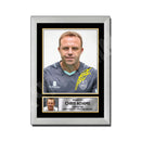 CHRIS ADAMS Limited Edition Cricketer Signed Print - Cricket Player