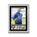 CHRIS ADAMS 2 Limited Edition Cricketer Signed Print - Cricket Player