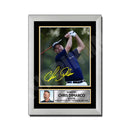 CHRIS DI MARCO 2 Limited Edition Golfer Signed Print - Golf