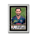 CHRIS EAGLES (1) Limited Edition Football Player Signed Print - Football