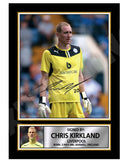 CHRIS KIRKLAND 1 Limited Edition Football Player Signed Print - Football