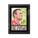 CHRIS LATHAM 2 Limited Edition Rugby Player Signed Print - Rugby