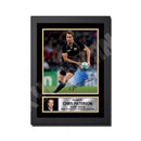 CHRIS PATERSON 1 Limited Edition Rugby Player Signed Print - Rugby