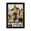 CHRIS TREMLETT 2 Limited Edition Cricketer Signed Print - Cricket Player