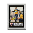 CHRIS TREMLETT 2 Limited Edition Cricketer Signed Print - Cricket Player