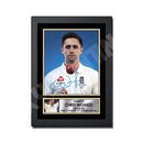 CHRIS WOAKES Limited Edition Cricketer Signed Print - Cricket Player