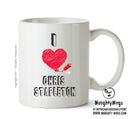 I Love CHRIS STAPLETON Celebrity Mug