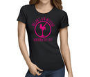 Circular Silhouette Colour Custom Hen T-Shirt - Any Name - Party Tee