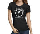 Circular Silhouette White Custom Hen T-Shirt - Any Name - Party Tee