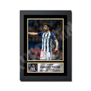CLAUDIO YACOB 2 Limited Edition Football Player Signed Print - Football