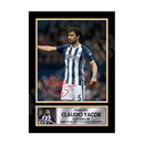 CLAUDIO YACOB 2 Limited Edition Football Player Signed Print - Football