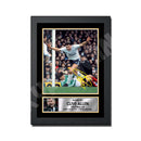 CLIVE ALLEN Limited Edition Football Player Signed Print - Football