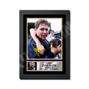 CLIVE ALLEN 2 Limited Edition Football Player Signed Print - Football