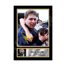 CLIVE ALLEN 2 Limited Edition Football Player Signed Print - Football