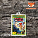 CLU CLU LAND Retro NES Game Cover Art Gaming Keyring
