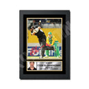 COLIN DE GRANDHOMME Limited Edition Cricketer Signed Print - Cricket Player