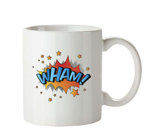 Comic Style WHAM Mug – printed mug product image 1