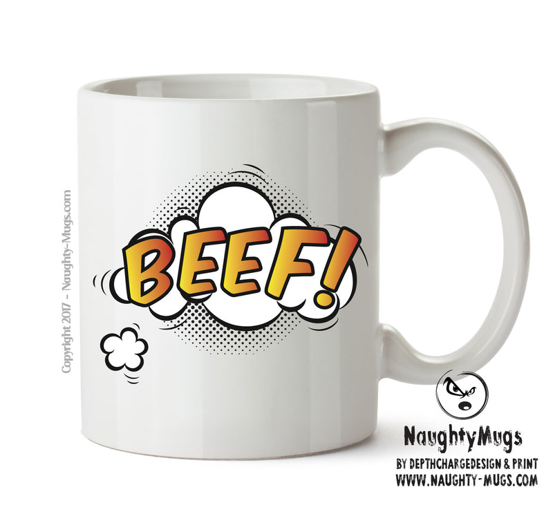 Comic Style BEEF Mug