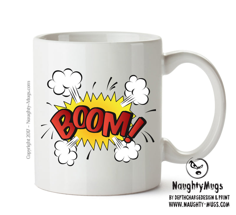 Comic Style BOOM Mug