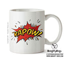 Comic Style KAPOW Mug