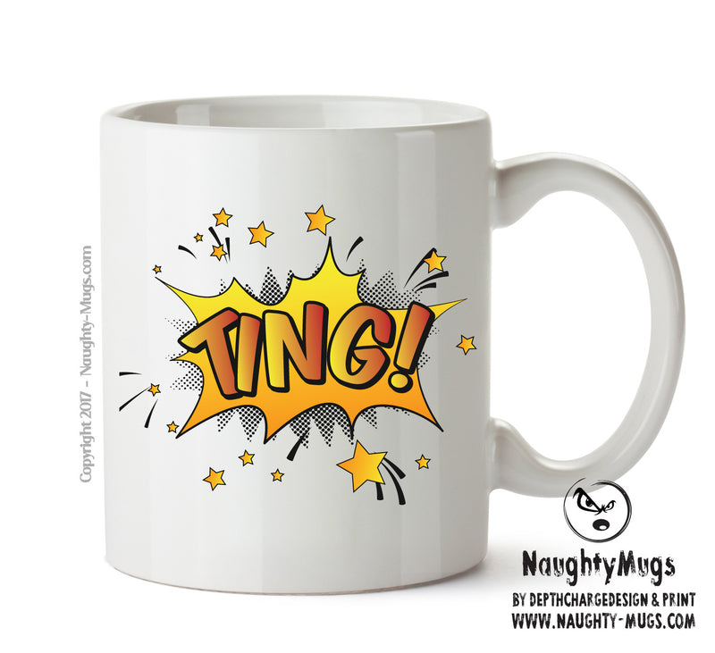 Comic Style TING Mug