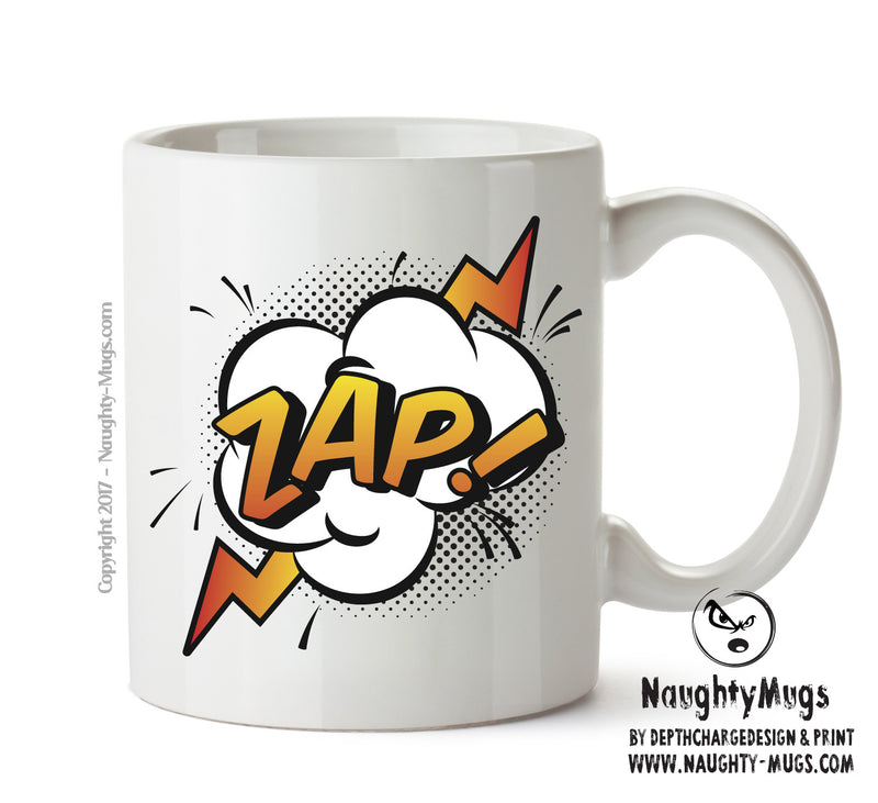 Comic Style ZAP Mug