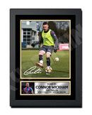 CONNOR WICKHAM 2 Limited Edition Football Player Signed Print - Football